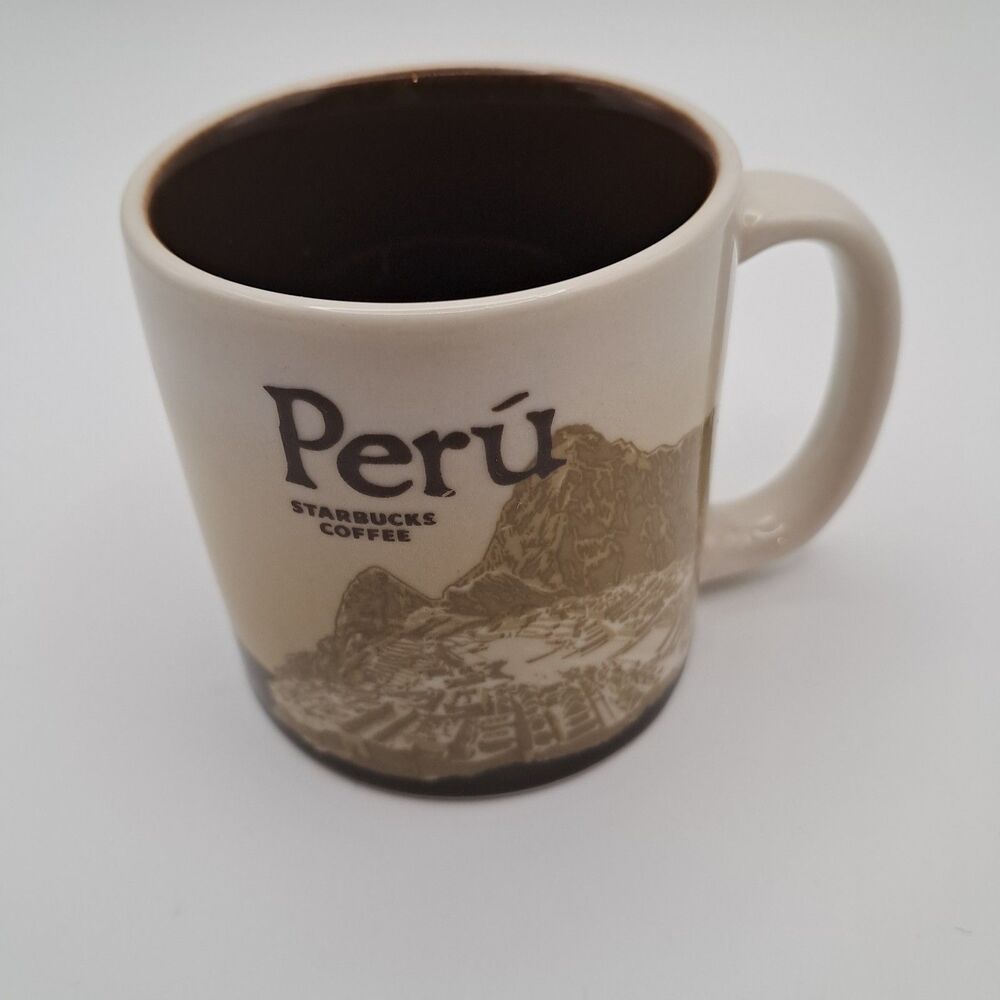 Starbucks 2017 Demitasse Peru Espresso Shot Mug Small 3oz Small Mini